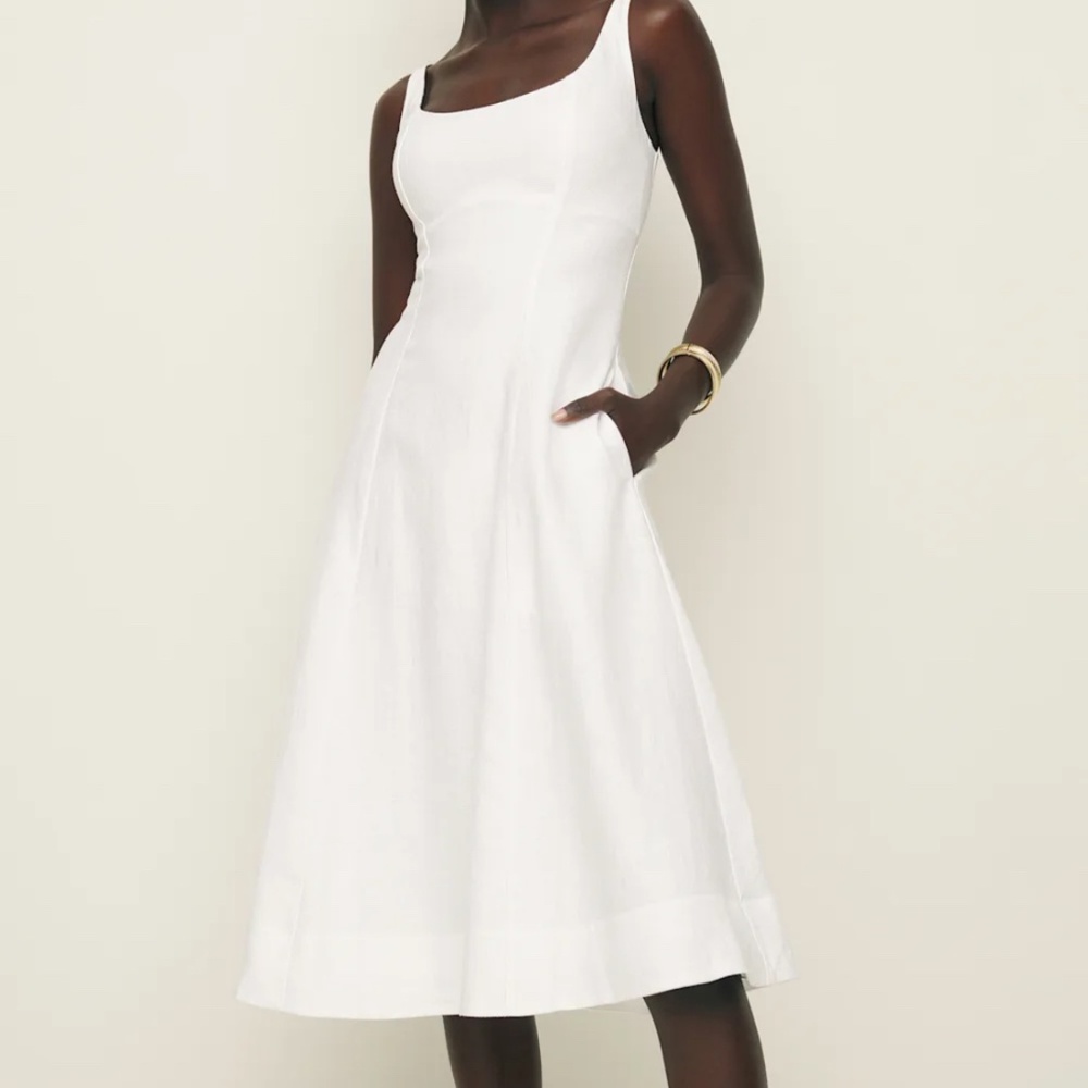 Magnolia Linen Dress